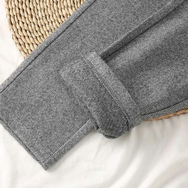 Calça de Lã  Lápis Lady