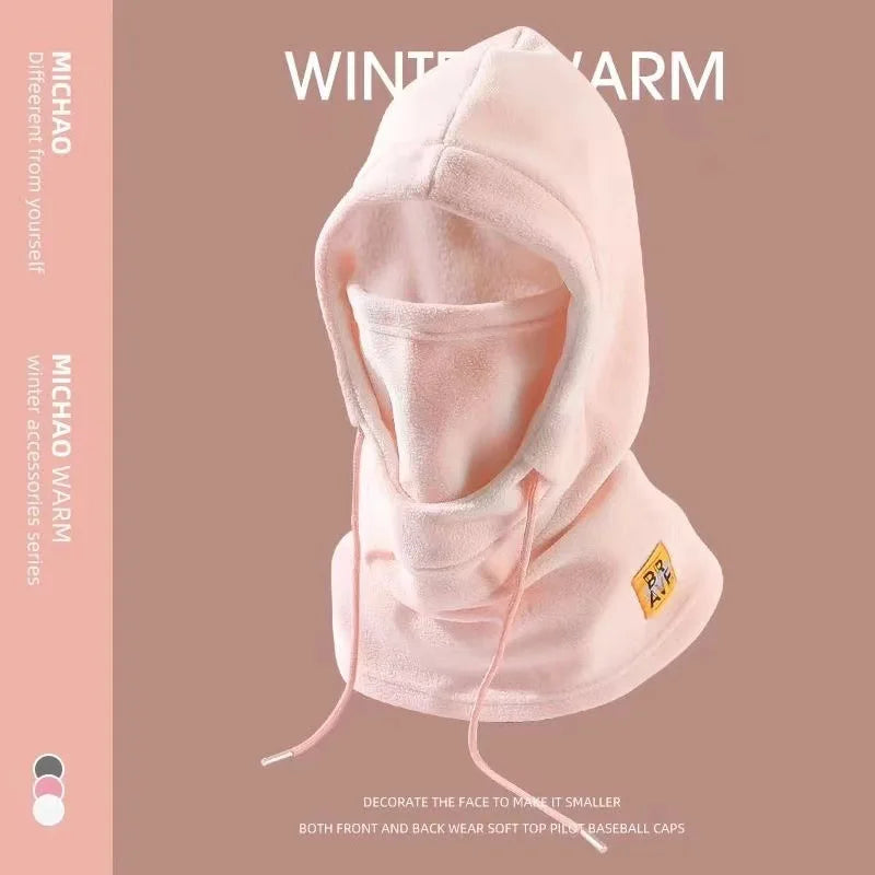 Protetor quente de inverno com máscara e aquecedor de pescoço 3 em 1 balaclava à prova de vento para homens e mulheres ciclismo proteção contra clima frio