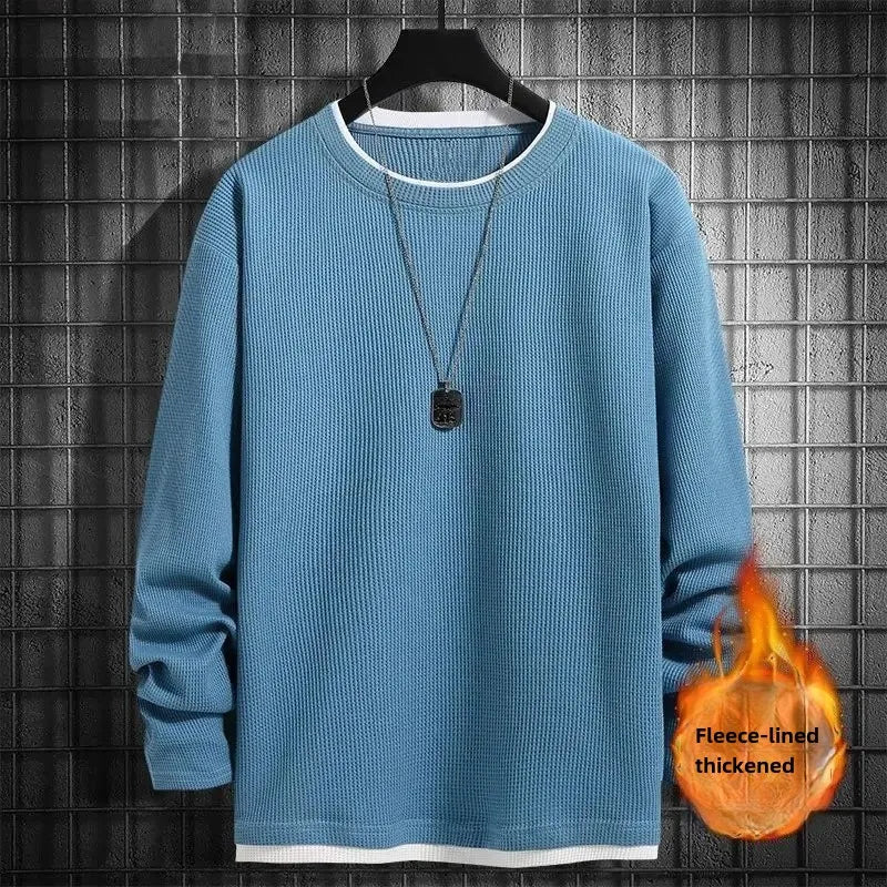Camisa Casual Versátil Solid Color