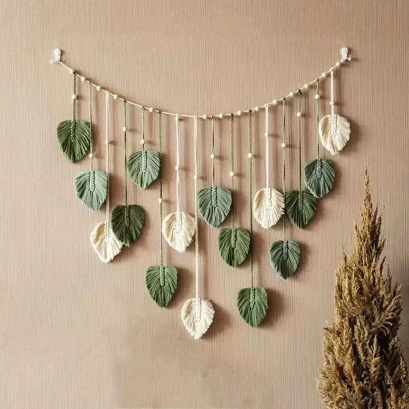 Decoração Macremê Boho Parede Natureza
