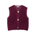 Blusa Colete Tricô Female