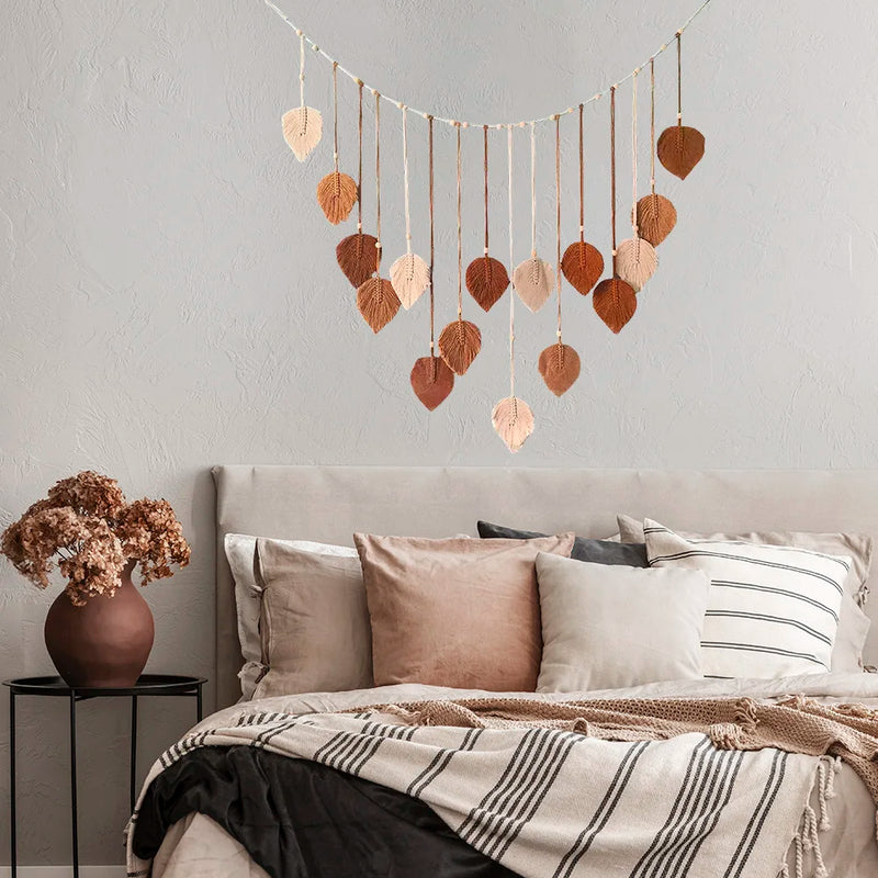 Decoração Macremê Boho Parede Natureza