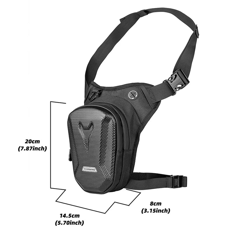 Bolsa de Cintura para Motocicleta, Maratonas e Atividades ao Ar Livre `a Prova D’água