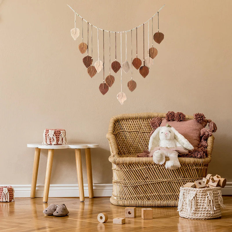Decoração Macremê Boho Parede Natureza