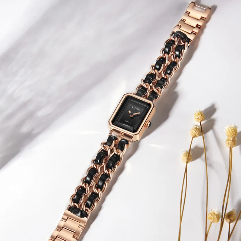 Relógio Feminino Cristal Romântico