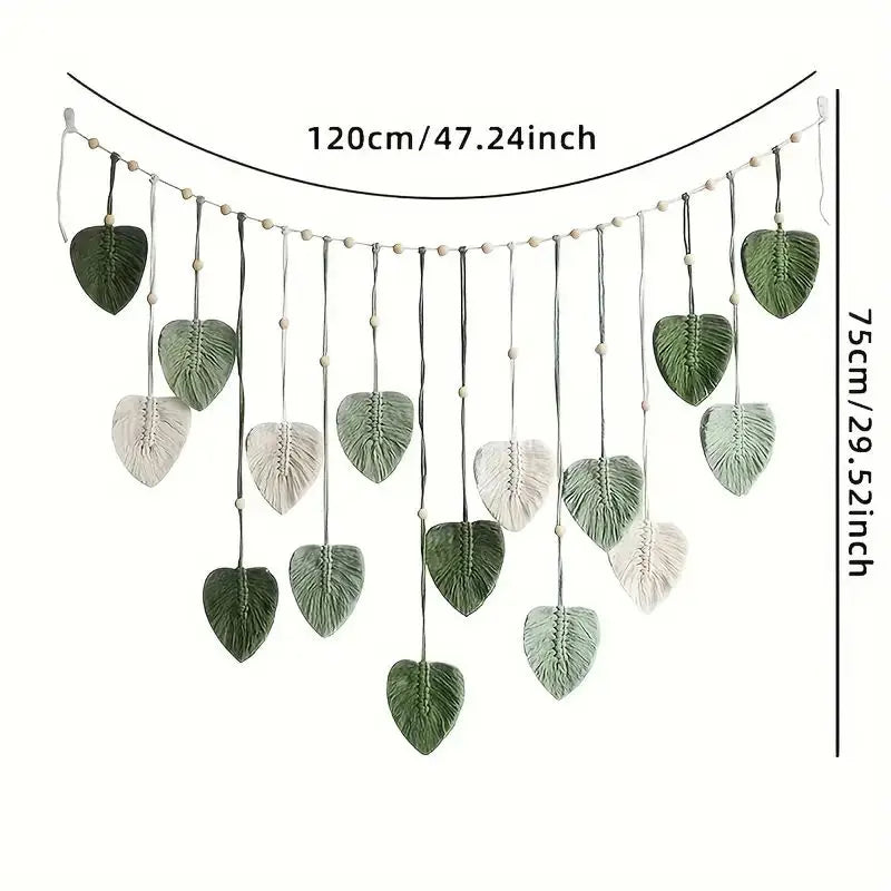 Decoração Macremê Boho Parede Natureza