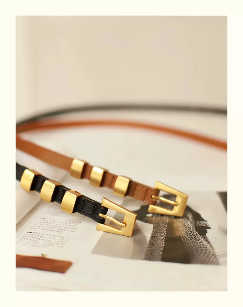 Cinto Fino Feminino Gold Fashion