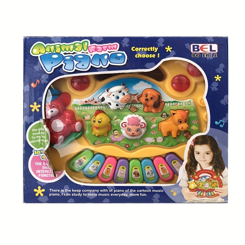 Bebê crianças brinquedos de piano musical animal fazenda música piano brinquedos educativos desenvolvimento instrumento