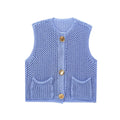 Blusa Colete Tricô Female