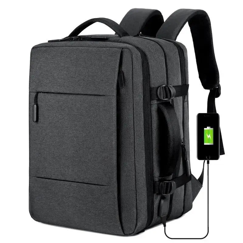 Mochila de Viagem Unissex, Negócios, Escola, à Prova D’água