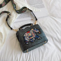 Bolsa Vintage Bordado Elefante