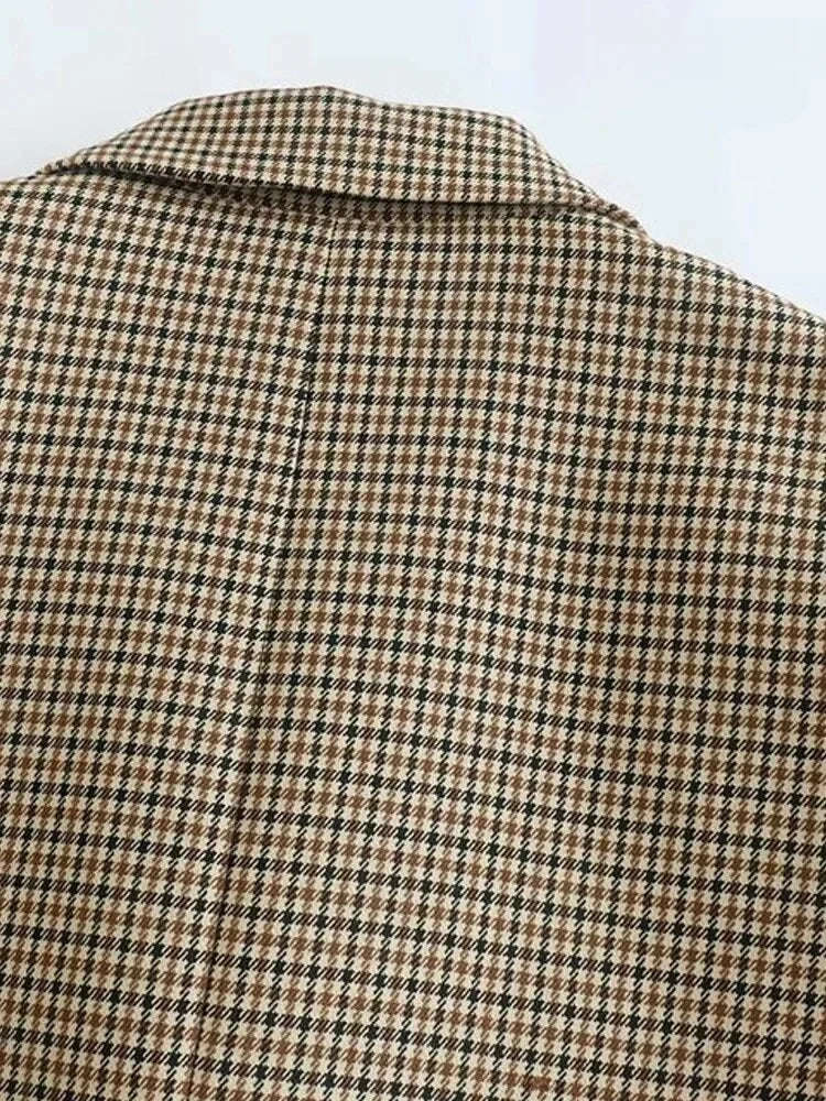 Blazer Xadez Pequeno Clássico