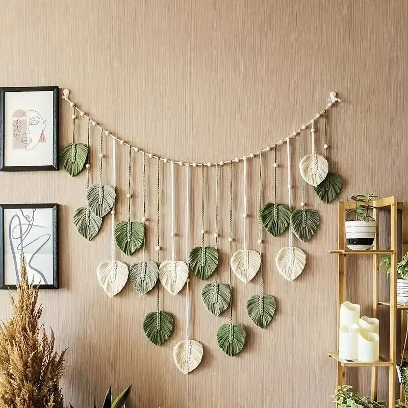 Decoração Macremê Boho Parede Natureza