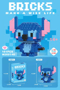 Disney Lilo stitch Lego personagem dos desenhos animados montado modelo brinquedos