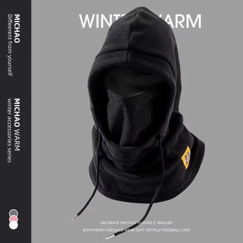 Protetor quente de inverno com máscara e aquecedor de pescoço 3 em 1 balaclava à prova de vento para homens e mulheres ciclismo proteção contra clima frio