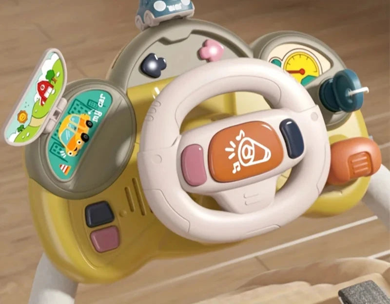 Simulação volante brinquedos crianças brinquedo educação copilotos