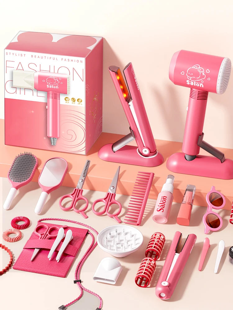 kit de Corte de Cabelo Secador Salão de Beleza