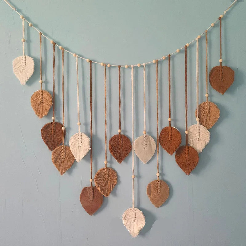 Decoração Macremê Boho Parede Natureza