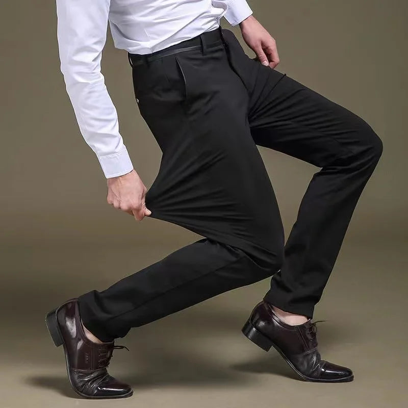 Calça Social Casual Reto Elásico