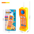 Telefone do bebê brinquedos musical eletrônico das crianças telefone móvel com som luz jogo educacional crianças 18 meses