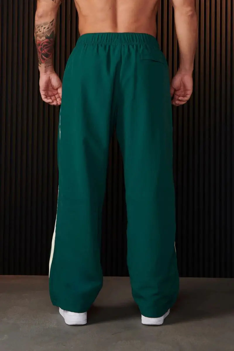 Calça Moleton com Tira Dupla Academia, Casual e Fitness