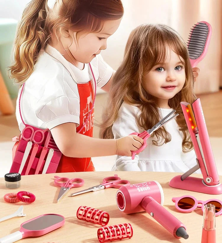 kit de Corte de Cabelo Secador Salão de Beleza
