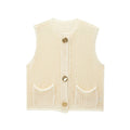 Blusa Colete Tricô Female