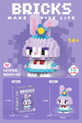 Disney Lilo stitch Lego personagem dos desenhos animados montado modelo brinquedos