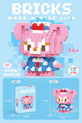 Disney Lilo stitch Lego personagem dos desenhos animados montado modelo brinquedos
