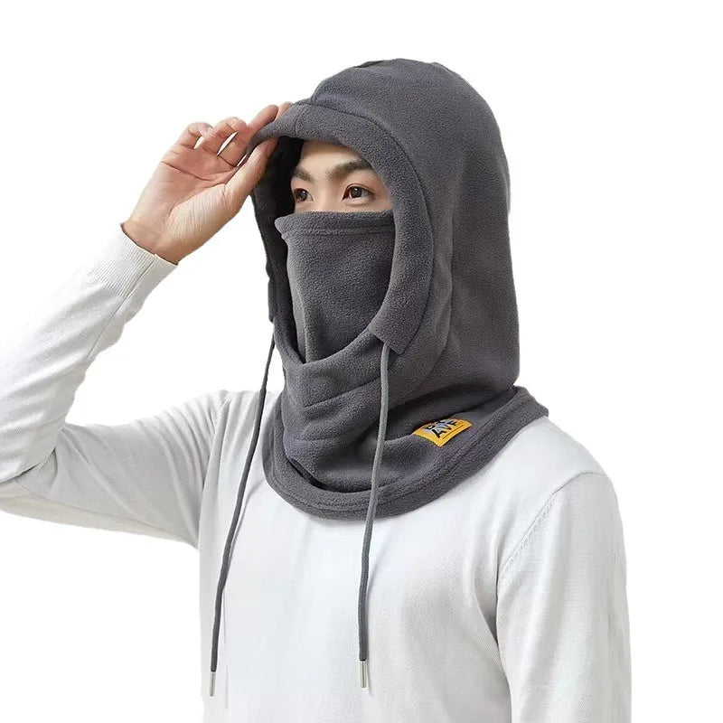 Protetor quente de inverno com máscara e aquecedor de pescoço 3 em 1 balaclava à prova de vento para homens e mulheres ciclismo proteção contra clima frio
