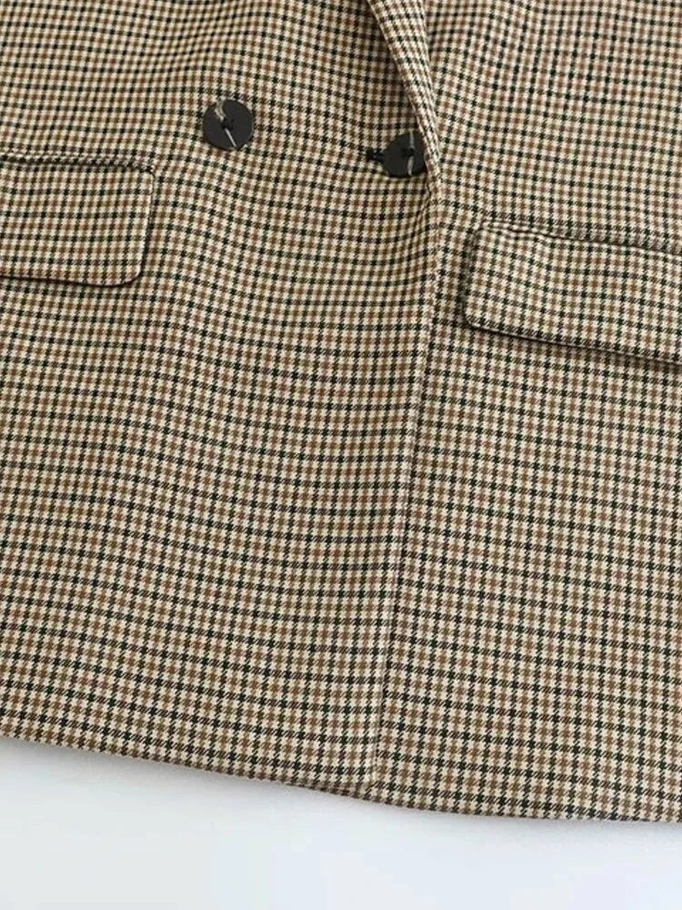 Blazer Xadez Pequeno Clássico