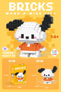 Disney Lilo stitch Lego personagem dos desenhos animados montado modelo brinquedos