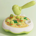 Pato/sapo/porco brinquedo do bebê montessori jogo de aprendizagem educacional quebra-cabeça presente para 0 6 12 24 meses criança fabricante de ruído com martelo