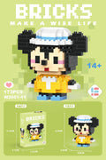 Disney Lilo stitch Lego personagem dos desenhos animados montado modelo brinquedos