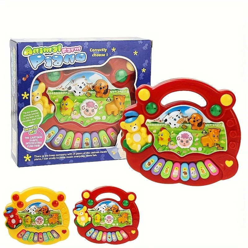 Bebê crianças brinquedos de piano musical animal fazenda música piano brinquedos educativos desenvolvimento instrumento